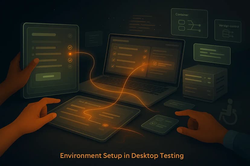 Environment Setup in Desktop Testing: Why It’s the Foundation of Reliable QA Environment Setup in Desktop Testing: Why It’s the Foundation of Reliable QA